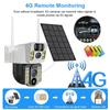 8MP 4K Solar 4G Camera Outdoor Low Powered Wifi Camara PIR Humanoid Detection CCTV Security Protection Smart Security IP Cameras