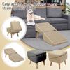 Integrated Dog Ramp And Footstool, Sofa Height, Gentle Incline