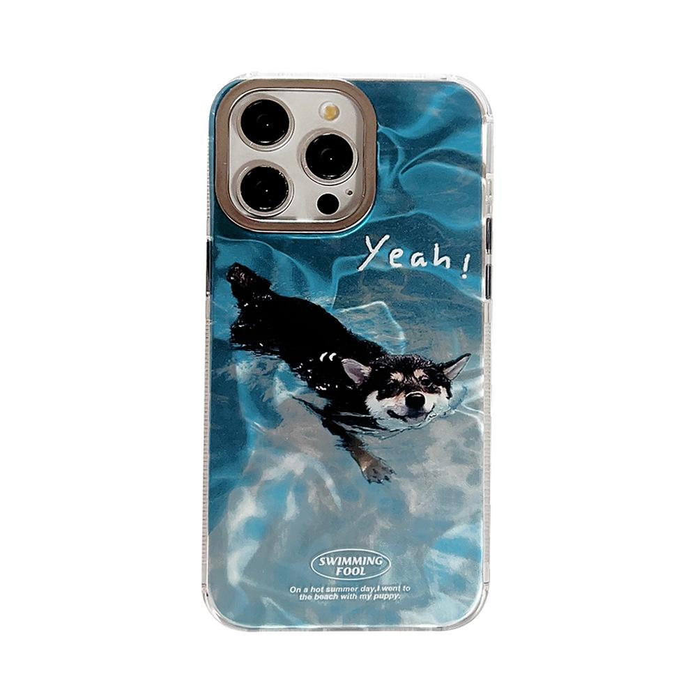Милый чехол с шиба-ину для iPhone 16 iPhone 17 iPhone 17 Pro Max