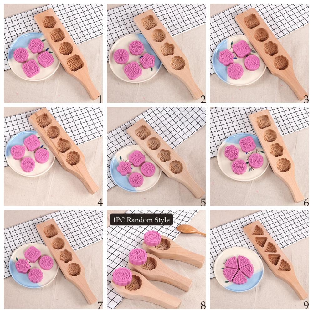 Oriental Baking Kitchen Pastry Moon Cake Mould Ma'amoul Form Mooncake Mold Cookie Stamp