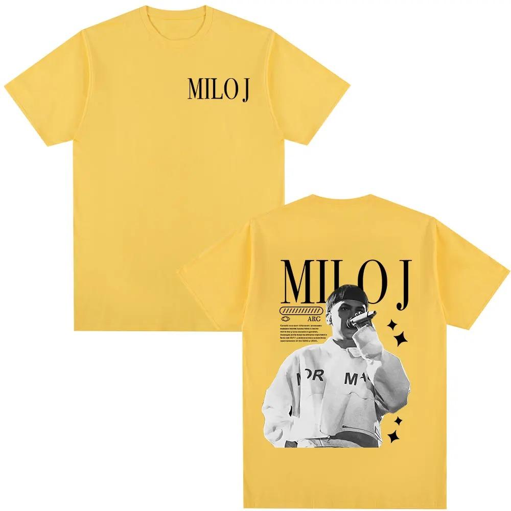 Milo J Official Merch TShirt Unisex 100 Cotton Loose Short Sleeve Fashion Hip Hop Streetwear Top Women And Unisex Tshirt