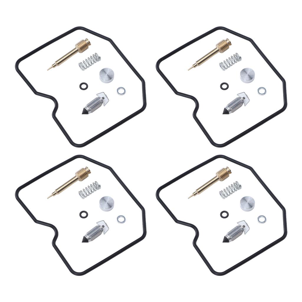 4 Pcs Motorcycle Carburetor Rebuild Set Engine Carb Overhaul Repair Kit Replacement for Suzuki BANDIT GSF600S 1996‑2003