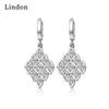 Lindon Copper Alloy Zircon Earrings Drop Earrings For Women Wedding Party Gifts