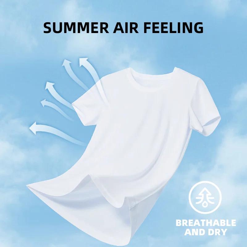 2024 Мужская футболка свободного кроя с коротким рукавом и круглым вырезом, винтажный мотоциклетный случайный принт, повседневный уличный стиль для лета