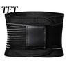 Comfortable Waist Trainer Belt for Women Men, Adjustable Breathable Trimmer Daily Office Posture Corrector Shaper with Double-layer Support Abdominal