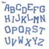 Mixed Iron-on Embroidery Alphabet Patch Garment Applique Clothing Stickers Letters Patches