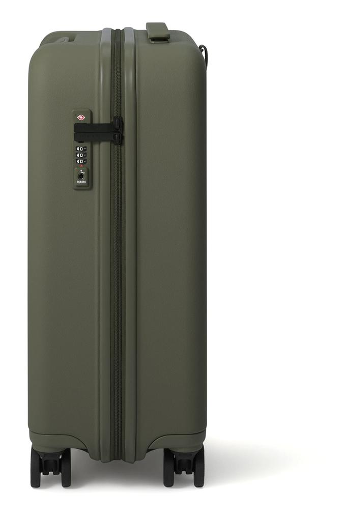 Suitcase Carry Case TSA Lock Zipper Type 33L PC Pocket Moss [Morun] Small+ Carry-on