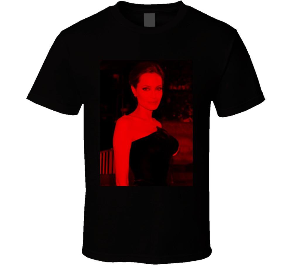 Angelina Jolie 21 - Celebs ( Dark Fashion ) T Shirt