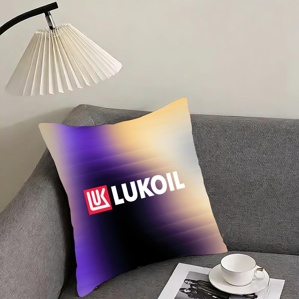 Fashion LLukoil Cushion Cover Elegant Comfort Pillowcase Sofa Bed Doublesided Printed Invisible Zipper Home Decor
