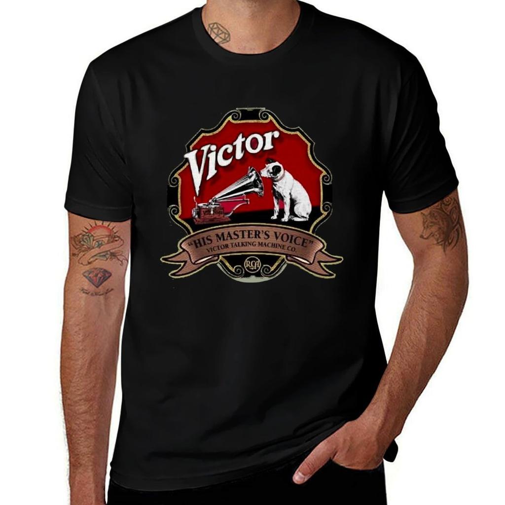His Masters Voice Tshirt Big And Tall Gym Tshirt