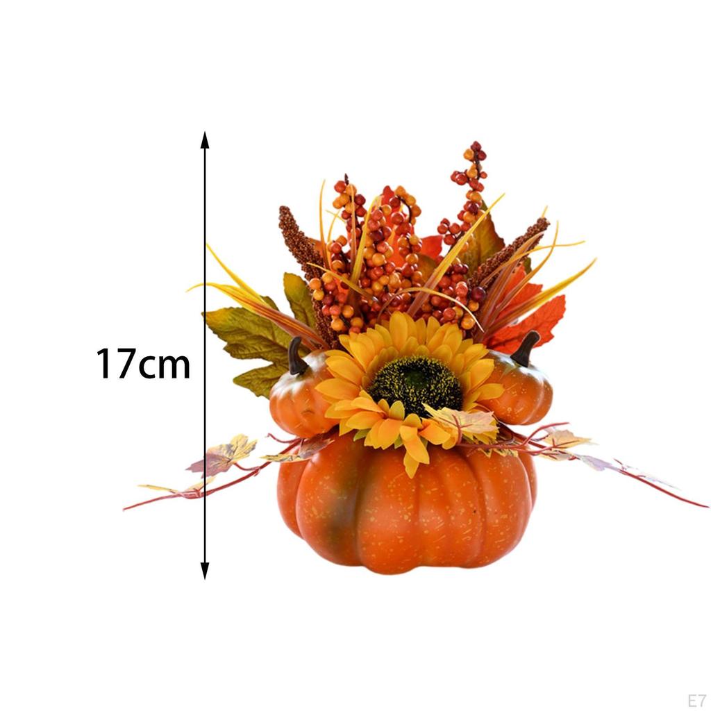 Искусственный цветок тыквы, поддельные тыквы из пеноматериала, модель украшения на День благодарения для вечеринки