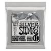 Струны для электрогитары Ernie Ball SILVER SLINKY 2218 Silver Slinky Подпись Майера (10.5-47)/Джон