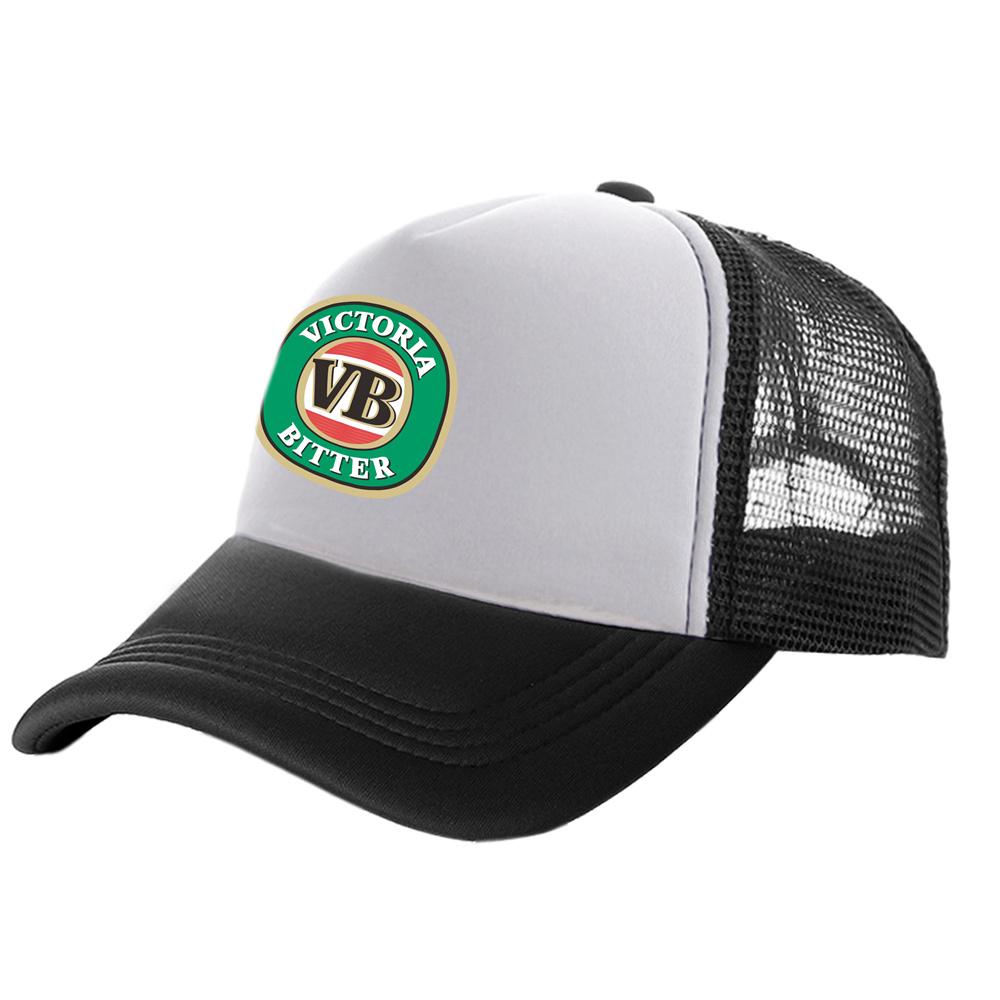 Кепки Тракерки Victoria Bitter Унисекс Крутые Бейсболки Летние Сетчатые Snapback Кепки
