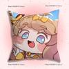 Cute Game TTrickcal Anime Pillow Case Antidustmite Pillowcase Invisible zipper silky short plush Sofa cushion cover