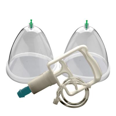 Система 2 чашек для груди, массажер для увеличения груди, всасывание для грудного вскармливания 