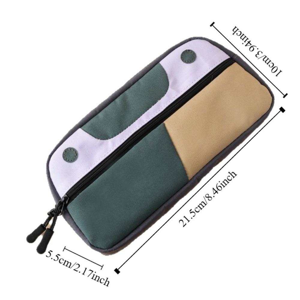 Large Capacity Pencil Pouch Cartoon Pen Bag Fashion Students Pencil Case School Supplies