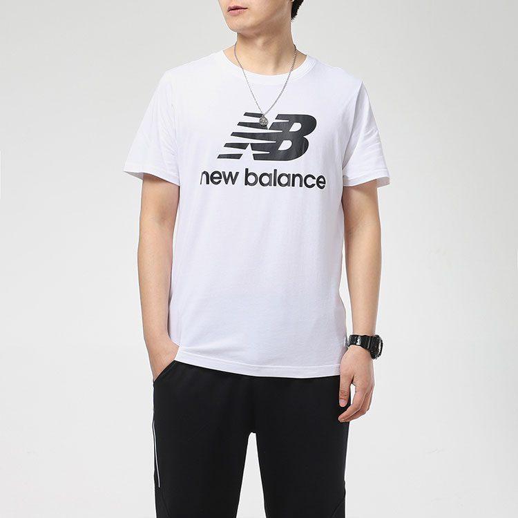 New Balance Футболка мужская белая AMT01575-WT