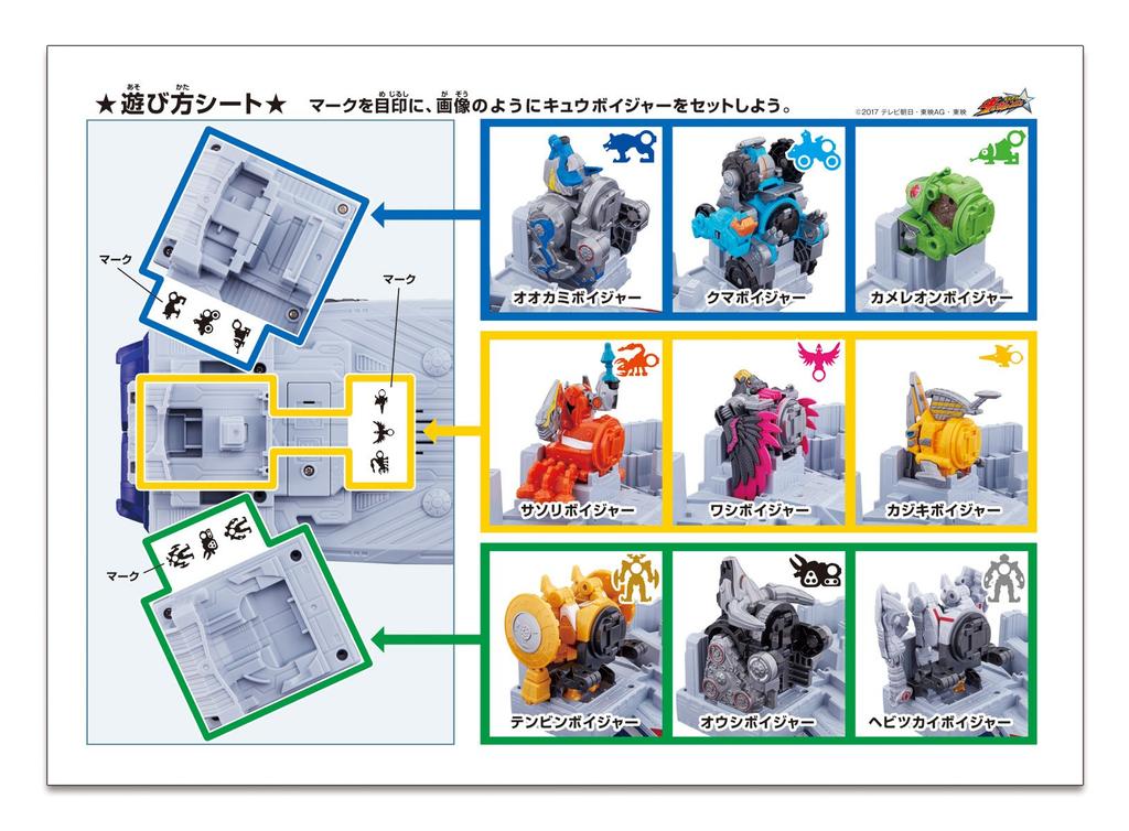 Учуу Сэнтай Кьюрангер Кютама Комбинация 13 DX Orion Battler