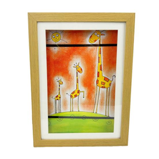 Magnetic Kids Artwork Frame with Elastic Band Front Opening Living Room Gallery Wall Hanging Children Painting Drawing Art Photo Picture Display Frame