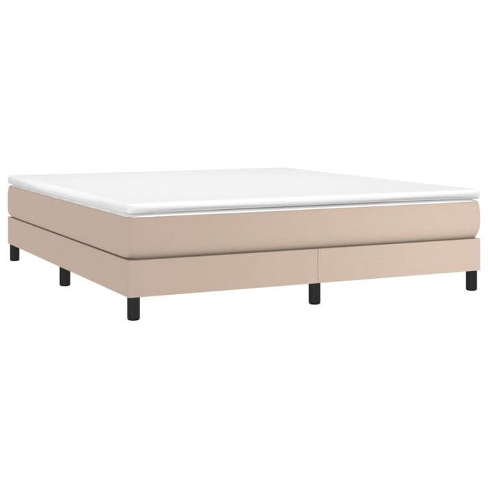 Maison Exclusive - Sommier à lattes de lit avec matelas Cappuccino 160x200 cm