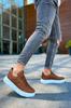 CHEKİCH New Collection CH105  Cronus Men Shoe White Black Brown Tan