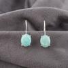 Серьги из амазонита из серебра 925 пробы, серьги с драгоценными камнями высшего качества, очаровательные украшения ручной работы, для подарка на годовщину