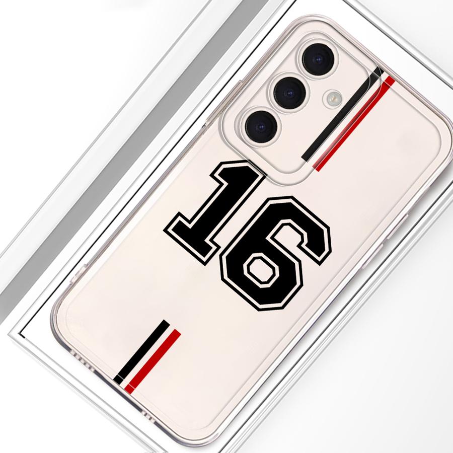 Футбольный Чехол с Номером для Samsung Galaxy A26 A24 A14 A16 A25 A51 A55 A23 A56 A50 A36 A13 A34 A35 A33 A52 A54 A15 A52 A31 Телефон