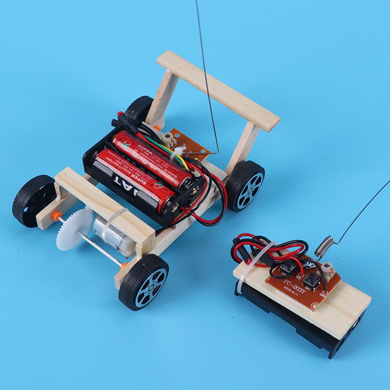 DIY Wireless Remote Control Car Kit for Primary Students