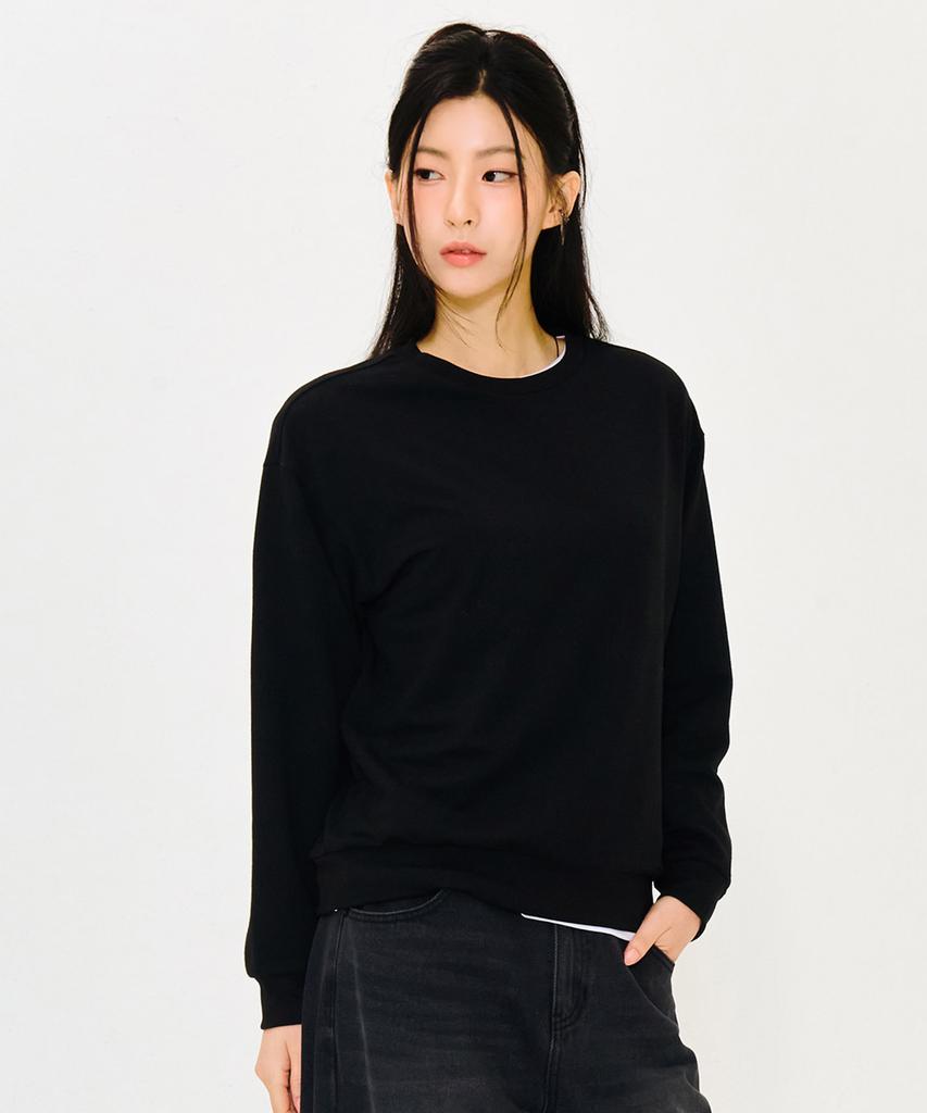 CHASECULT Women'S Essential Daily Sweatshirt - Black