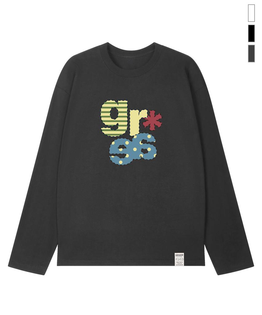GRAVER [Unisex] Grae-S Long Sleeve T-Shirt_3 Colors