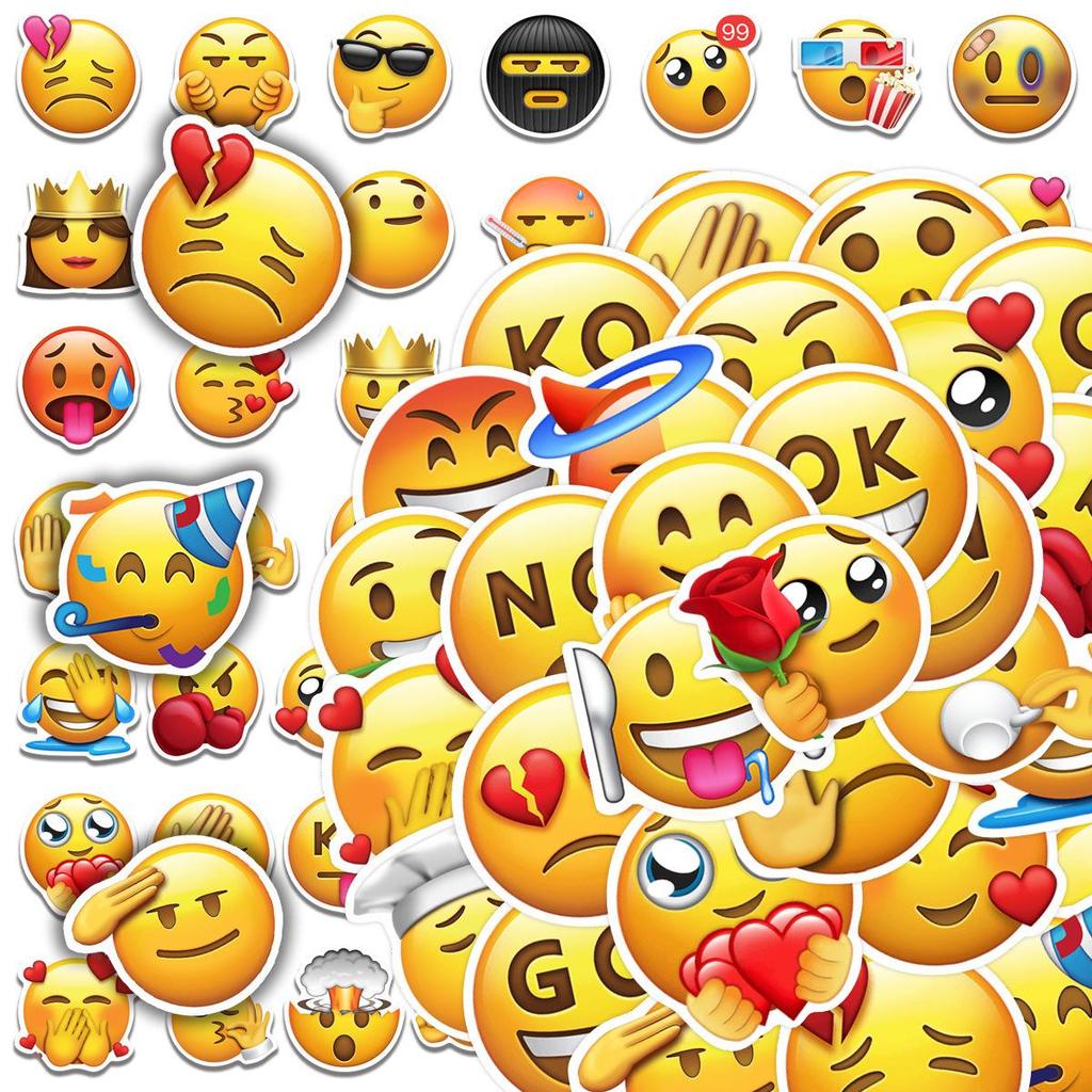 52 Popular Funny Minions Emoji Stickers for DIY Phone Cases and Decoration