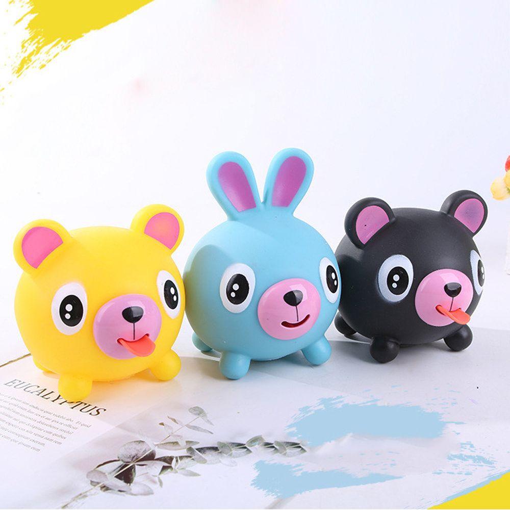 Игрушка Fidget Toys Растягивающиеся антистрессовые игрушки с высунутым языком Антистрессовые игрушки Говорящее животное Мяч-джаббер