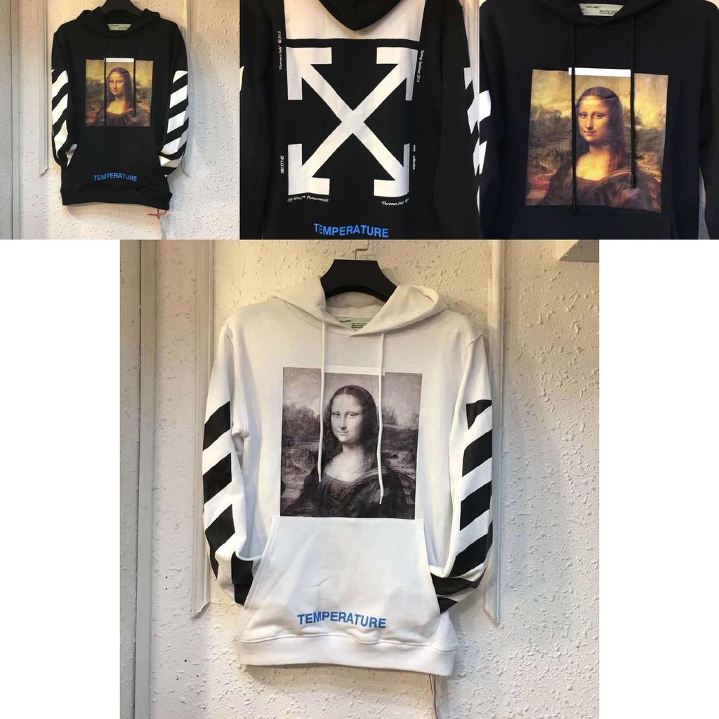 Virgil Co Nwt Abloh Hoodie Plaid Hooded Religion Sweatshirt Painting