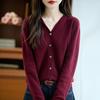 Women S Plus Size Loose Hooded Long Sleeve Knit Cardigan Sweater