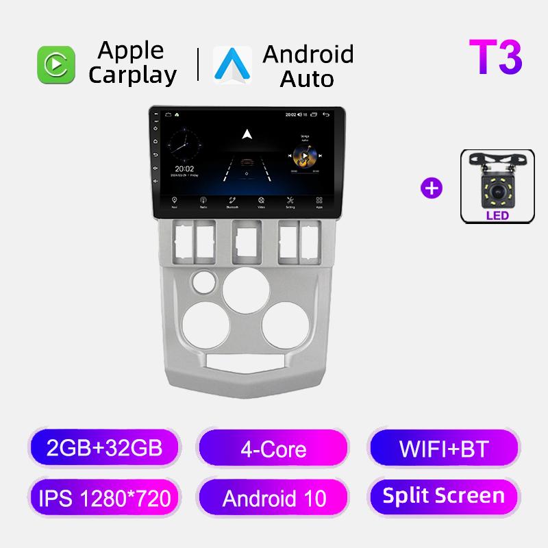 Android Радио для Renault Logan 1 2004-2009 Автомобильный стерео GPS Навигация IPS Сенсорный Мультимедийный Плеер 4G WIFI BT Carplay Головное Устройство