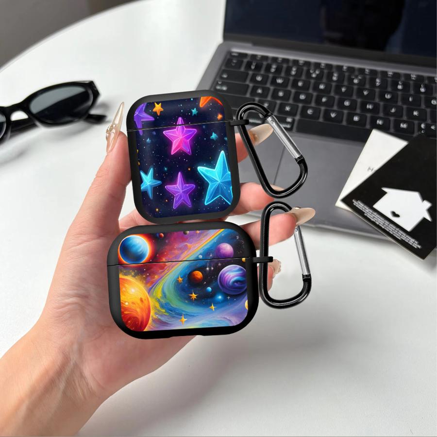 Межзвездный Кейс Для Airpods 4 1 2 Pro3 Pro2 3 Pro Чехлы Для Наушников Обложка