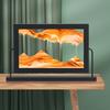 3D Динамичное Песочное Искусство Стеклянная Картина с Движущимся Песком Настольное Украшение Игрушки