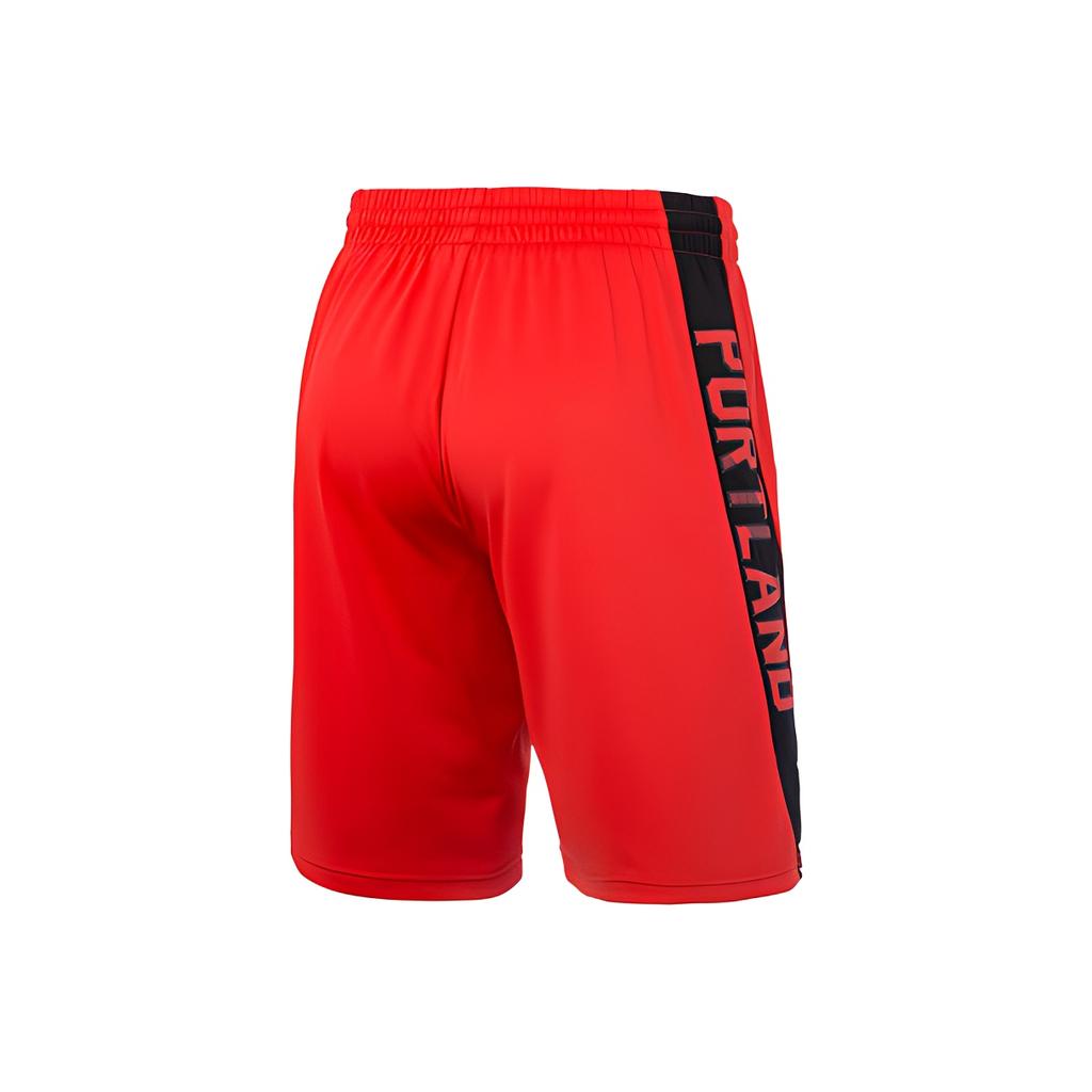 Шорты для соревнований по баскетболу Li Ning Slim Fit, мужские шорты, ярко-неоновые AAPQ095-6