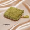 Women's Travel Flannelette Zipper Pouch Portable Modern Luxury Jewelry Packaging Bag Necklace Ring Storage Container