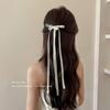 Solid Ribbon Bobby Pin Satin Spring Barrettes Simple Braiding Hair Tool  Women Girls