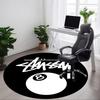 1 шт. Круглый ковер Stussy Ball для офиса, под офисные стулья, спальни, гостиной, домашний декор a0926122