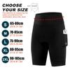 1PCS Women's 4D Padded Bike Shorts, Quick Dry Cycling Shorts with Side Pockets for Long Distance Road & Mountain Riding