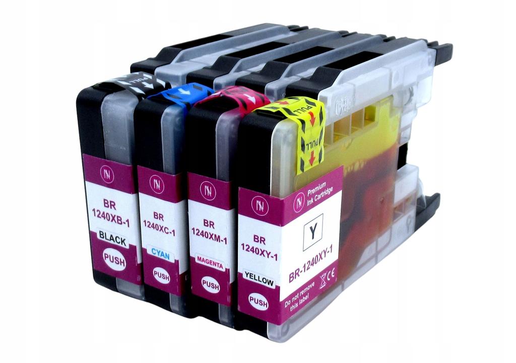 Inkdigo LC1240 ink compatible with Brother DCP-J525W MFC-J430W DCP-J725DW TÜV certified