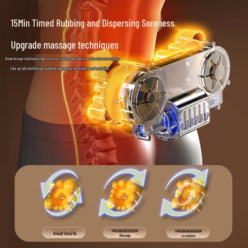 KONKA Multi-Functional Shiatsu Massage Pillow CN plug (adapter included)
