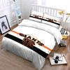 "Giants Logo with Baseball Design" Print Bedding Set Duvet Cover Pillowcases (1* Duvet Cover 2* Pillowcases Do Not Include Comforter)