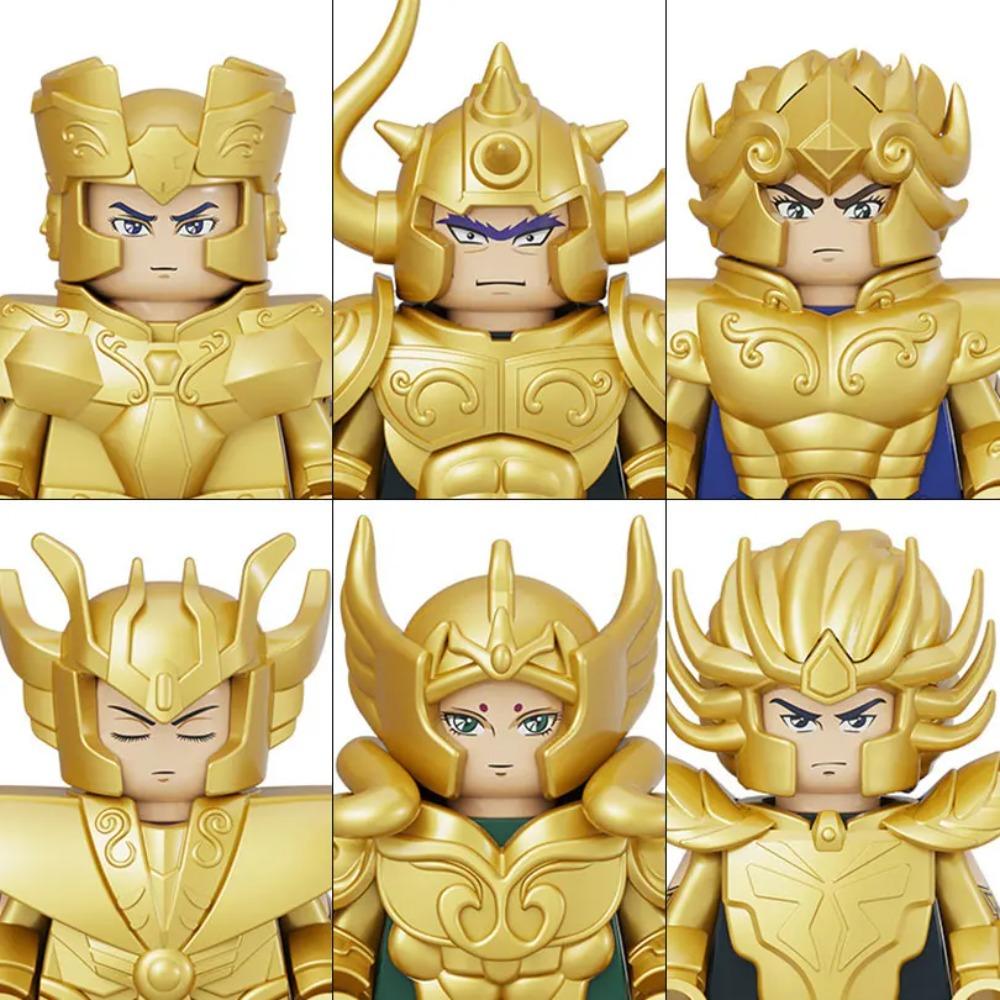 2026 Новые Строительные Блоки DY557-561S Saint Seiya Мини Фигурка Аксессуары Саори Кидо Хэллоуин Рождественские Подарки для Детей