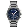 Мужские часы Armani Exchange Rafael с хронографом, кварцевые, синий циферблат, Ax4182