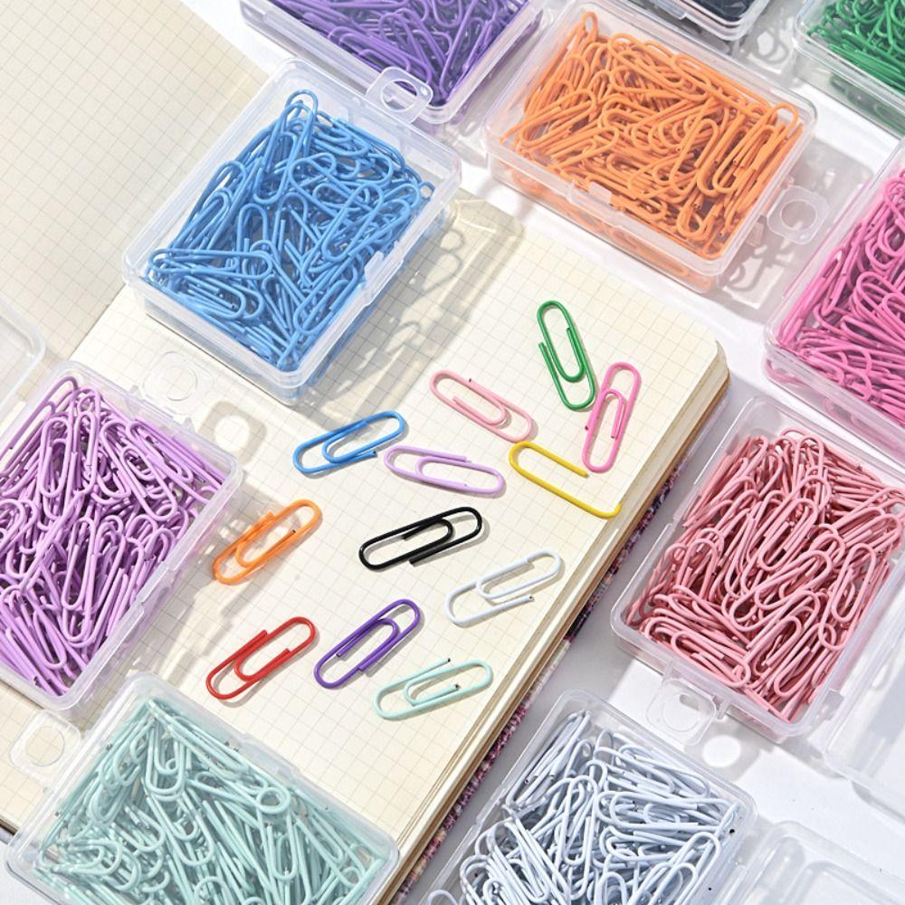 50PCS Zinc Zinc Alloy Bookmark Clip Creative Binder Clamps Mini Metal Paper Clips  School