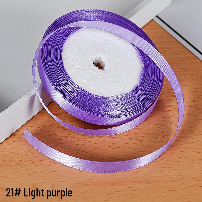 1 см атласная лента для украшения подарочной коробки и бантов, специальная для трансграничной торговли