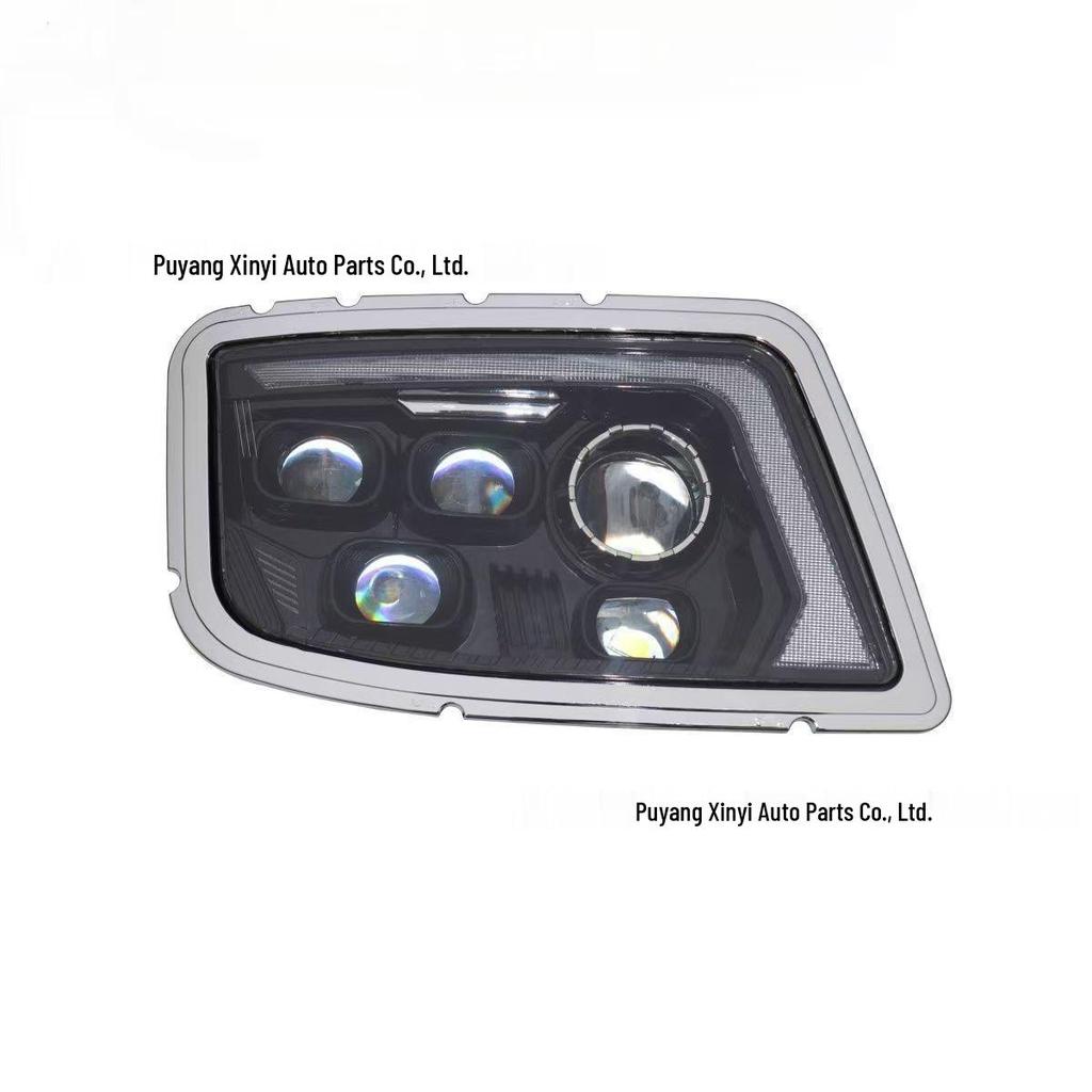 Светодиодная лазерная фара Foton Auman GTL Super Bright с пятью линзами, в сборе, 2019 г. (H4)